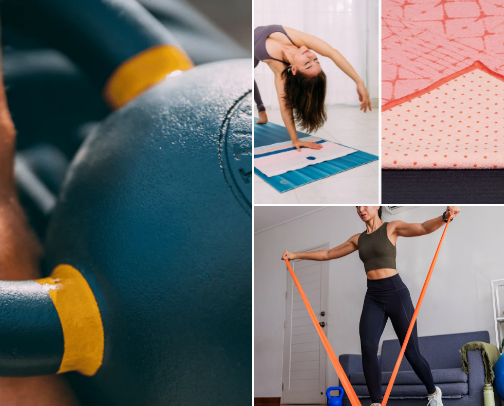 Fitness & Wellness cover photo collage
