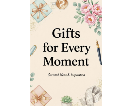 Gifts for Every Moment cover photo collage