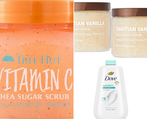 What NOT to use - Exfoliation Edition cover photo collage
