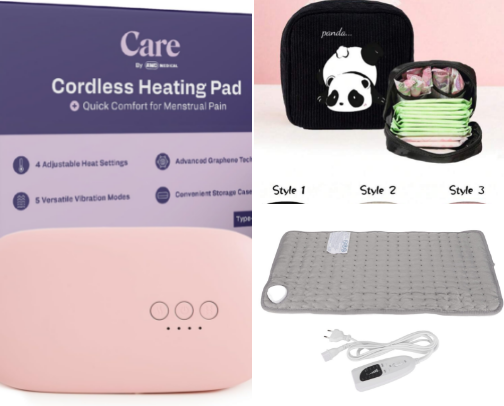 Period Care Essentials Every Girl Should Have 🩸🩷 | SHEIN Finds cover photo collage