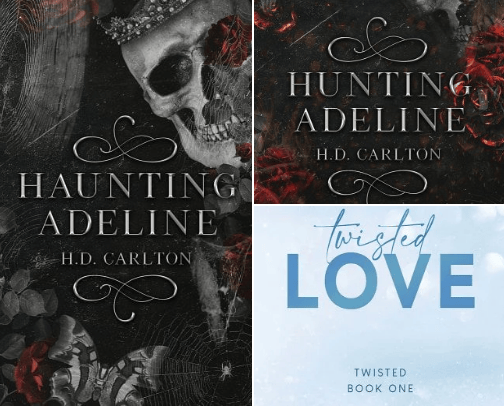 Dark romance cover photo collage