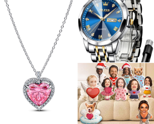 Valentine's Day gift ideas ❤️💌 cover photo collage