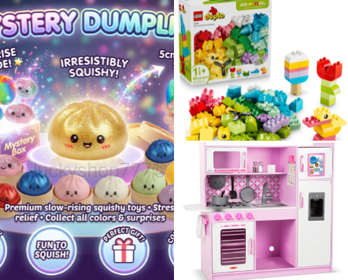 🧸✨ Fun today, skills for tomorrow! 🌈 Discover exciting toys for kids 5+ that inspire creativity, curiosity, and endless play. cover photo collage