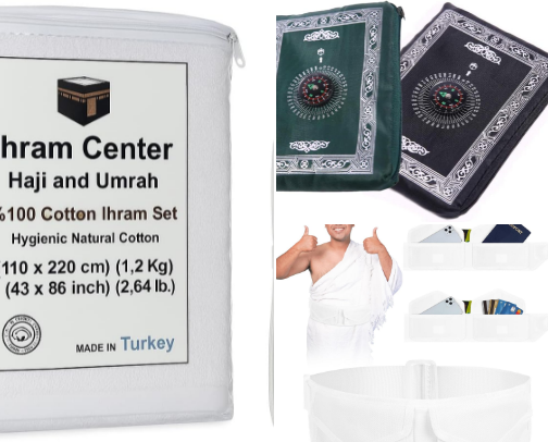 Essential Hajj & Umrah Packing List: Must-Haves & Travel-Friendly cover photo collage