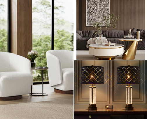 This Small Living Room Looks EXPENSIVE… Here’s Exactly How (Shop the Look) cover photo collage