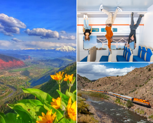 Colorado: best winter hot spots! cover photo collage