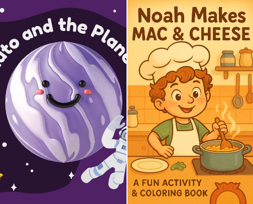 Farah’s Funbooks! cover photo collage