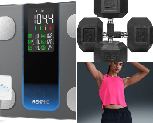 Fitness Journey Must Haves cover photo collage