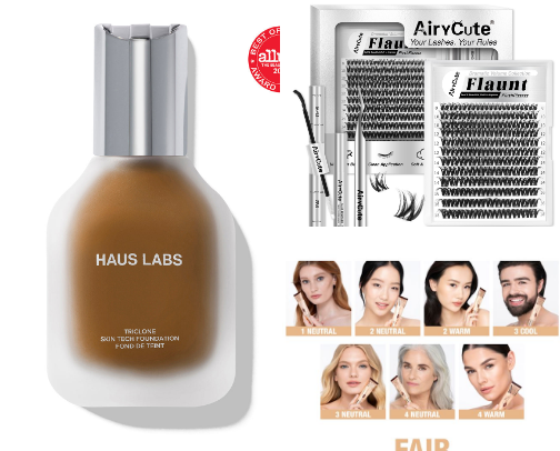 My favorite beauty recs cover photo collage