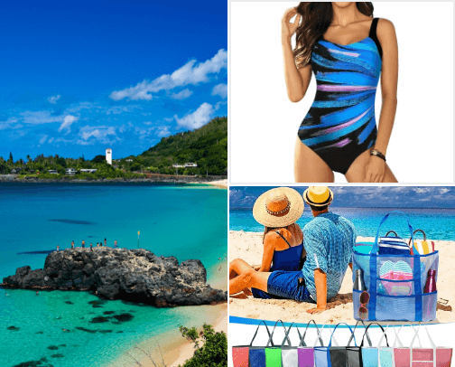 Gorgeous White Sands and Clear Waters Await You cover photo collage