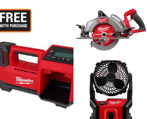 Milwaukee M18 Tools cover photo collage