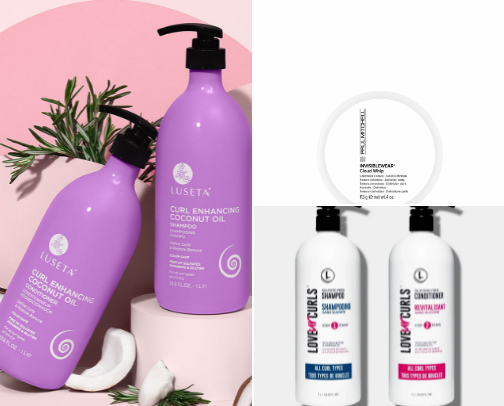✨Elevate your curls: products that worked for me🫧 cover photo collage