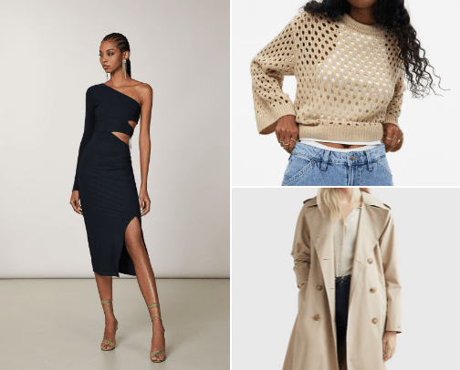 Clothing cover photo collage