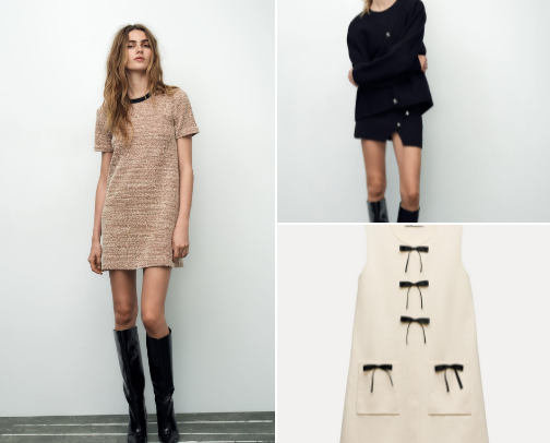 Fashion Trends Mini Dresses Fall/Winter 2024-2025 cover photo collage