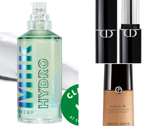 My favorite products for the most beautiful makeup look!💄✨🛍️ cover photo collage