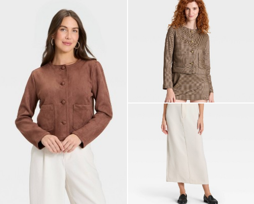 The best Fall work clothes and sweaters from Target!! cover photo collage