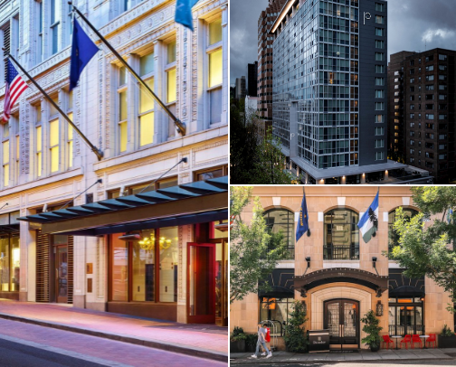 🌆 Portland Hotels I’ve Stayed
Places I’ve Eaten and a list of others 🌱 cover photo collage
