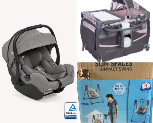 Essential baby items for first time moms ! cover photo collage