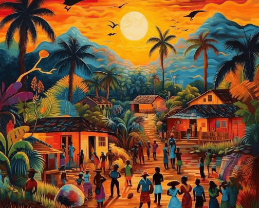 Travel Caribbean edition cover photo collage
