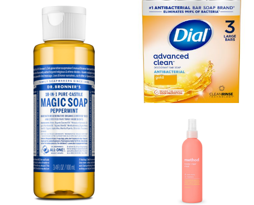Shower/After shower care cover photo collage