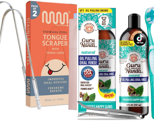 Oral hygiene is in cover photo collage