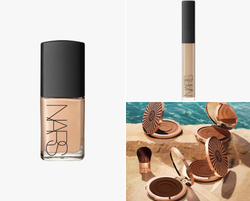 My Go-To Makeup (glowy, bronze) as a Teen in High school cover photo collage