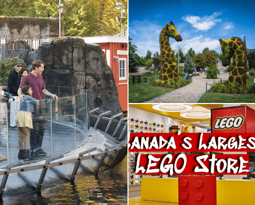 Places to go in Canada with the kids cover photo collage