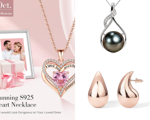 The Jewelry Box For Her cover photo collage