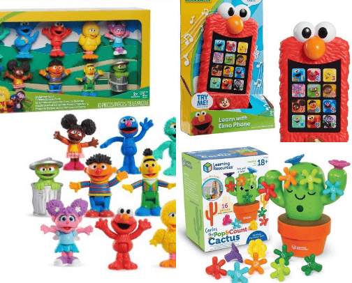 My toddler's favorite toys cover photo collage