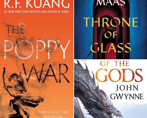 My favorite book recs cover photo collage