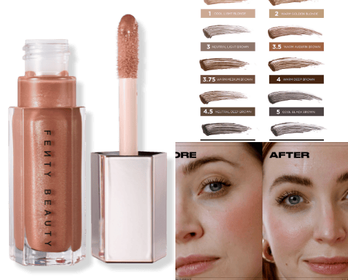 Milanesi chic make up trends products cover photo collage