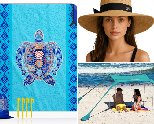 🏖️ I LOVE THESE SUMMER POOL & BEACH MUST HAVES cover photo collage