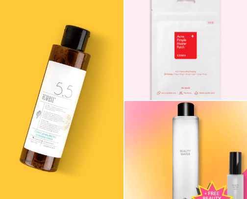 Korean Skincare favorites cover photo collage