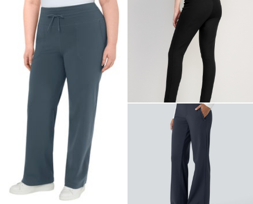 sweatpants that look like work pants cover photo collage