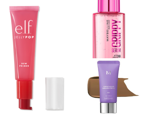 Why Do We Even Pay for High End Makeup?! When the Drugstore hits this hard cover photo collage