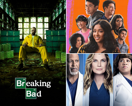 Binge worthy 🍿 cover photo collage
