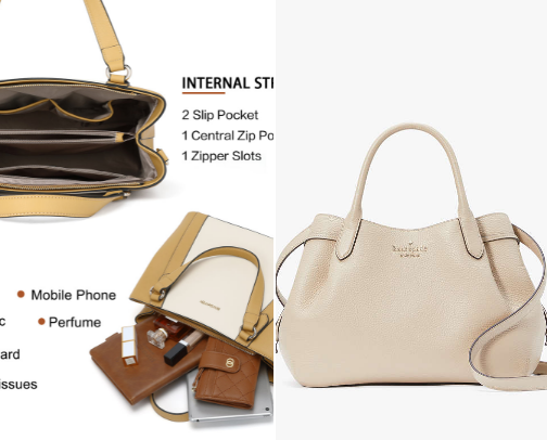 My reliable,stylish yet affordable bags cover photo collage