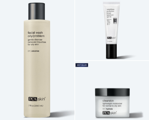 Holy grail skincare cover photo collage