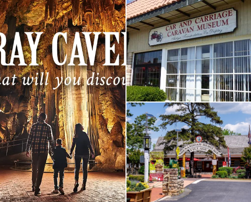 How to spend a Weekend in Luray, Virginia cover photo collage