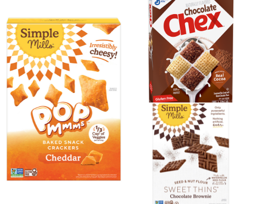 Gluten free snacks cover photo collage