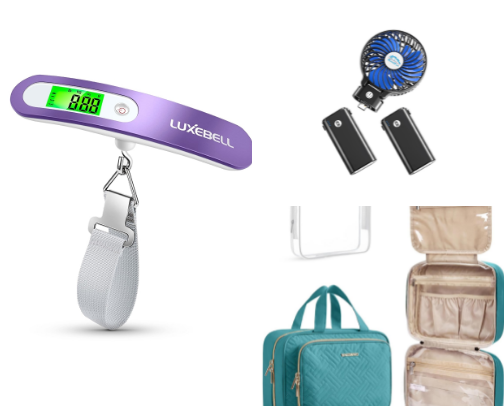 Travel Accessories and Gadgets cover photo collage