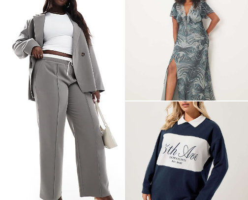 My Favourite Clothing For Plus Size Women At ASOS  🤍 cover photo collage