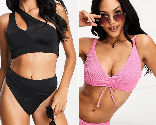 Swimwear that fits anyone | asos edition cover photo collage