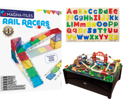 Toddler necessities cover photo collage