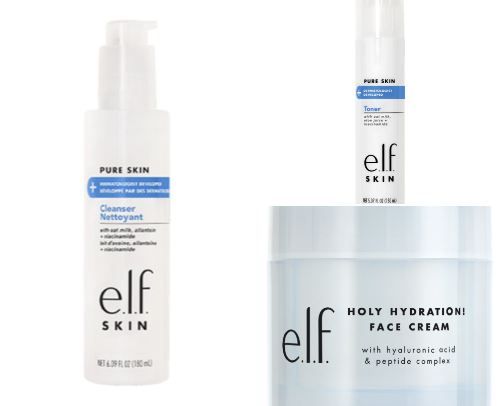 Elf Pure Skin Cleanser On A Budget ✨ cover photo collage