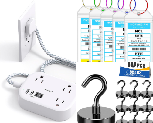 Amazon Cruise Essentials: Must Haves for Your Cabin & Pool Deck cover photo collage