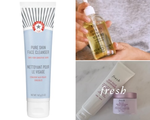 Nature’s Touch Skincare cover photo collage
