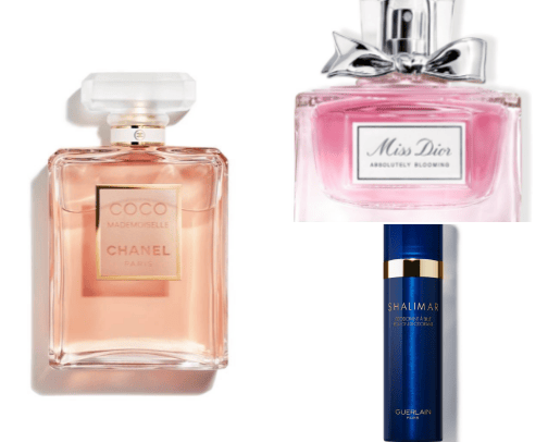 women's perfumes😻 cover photo collage