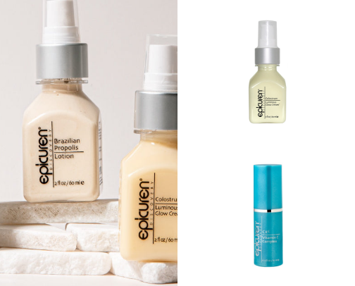 Holy grail skincare cover photo collage