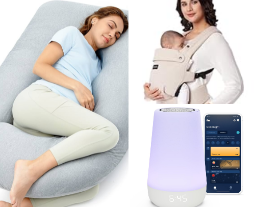 First Time Mom Essentials 👶🏻 cover photo collage